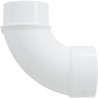 90 Elbow, Sweep, Waterway, 2" Slip x 2" Spigot : 411-9120