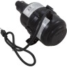 Blower, Silver, 3 Sp, 750W Motor, 120V/60Hz, 1-1/4"Adapter : SLS-3-75-12060ANCG01