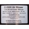 Blower, Air Supply Comet 2000, 1.5hp, 230v, 4.2A, 4ft AMP : 3215231