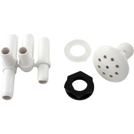 Air Injector, Waterway, Multi-Body, White : 670-2600