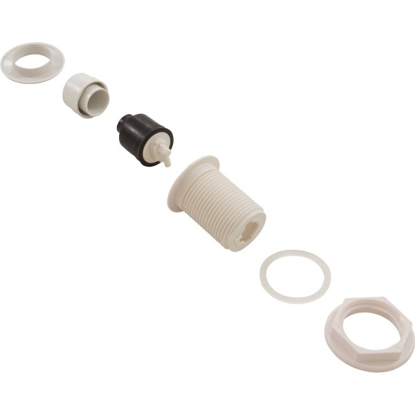 Flat Mount 90deg 1/8" Barb Air Button : 650-3040-CW