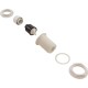 Flat Mount 90deg 1/8" Barb Air Button : 650-3040-CW