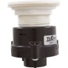 Air Button, TDI 3242, Flush, 1-5/8"hs, 2-9/16"fd, White : MPT-01010-3242