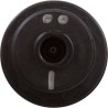 Air Button, TDI 3428, Low Prof, 1-1/4"hs, 1-5/8"fd, Chrome : MPT-57570-3428