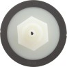 Air Button, Tecmark, Raised Cone, 7/8"hs, 2-3/4"fd, Brown : PT1-3130-02