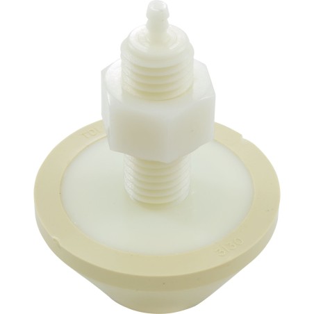 Air Button, Tecmark, Raised Cone, 7/8"hs, 2-3/4"fd, Beige : PT1-3130-03