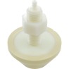 Air Button, Tecmark, Raised Cone, 7/8"hs, 2-3/4"fd, Beige : PT1-3130-03