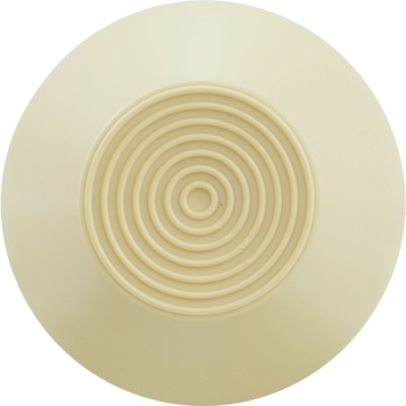 Air Button, Tecmark, Raised Cone, 7/8"hs, 2-3/4"fd, Beige : PT1-3130-03