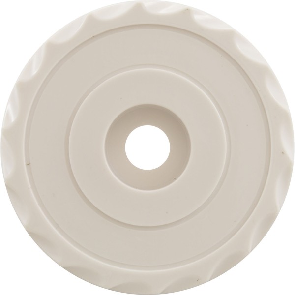 Knob, Waterway, F.A.S., 1" Scalloped, White : 662-3010