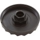 Knob, Waterway, F.A.S., 1" Scalloped, Black : 662-3011