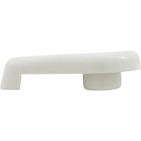 Air Ctrl Handle, Waterway 1" Top Access, Lever Style, White : 662-2070