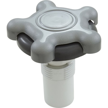 1" Top Access Ac Star-Handle 3-5/8" Smooth, Graphite Gray : 25093-207-000