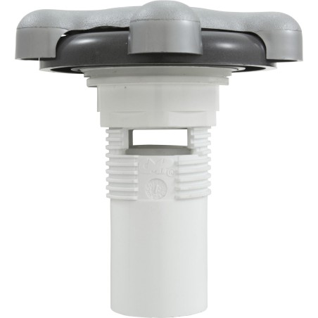 1" Top Access Ac Star-Handle 3-5/8" Smooth, Graphite Gray : 25093-207-000