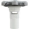 1" Top Access Ac Star-Handle 3-5/8" Smooth, Graphite Gray : 25093-207-000