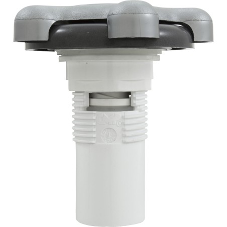 1" Top Access Ac Star-Handle 3-5/8" Smooth, Graphite Gray : 25093-207-000
