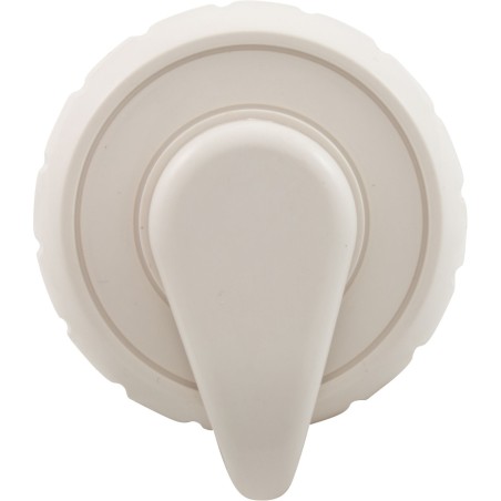 Air Ctrl, WW, 1 -5/8"hs, 2-3/4"fd, Notched, White, 1" : 660-3570