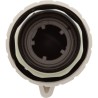 Air Ctrl, WW, 1 -5/8"hs, 2-3/4"fd, Notched, White, 1" : 660-3570