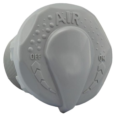 Air Control, BWG/GG, 1-5/8"hs, Designer Cap, 1", Gray : 13584-CG
