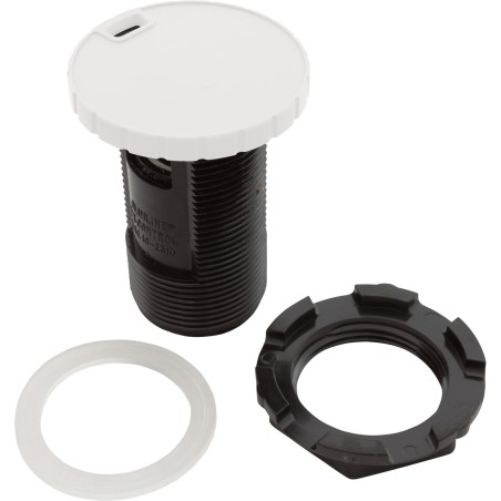 Air Ctrl, BWG/HAI Slimline, 1-3/4"hs, 2-1/2"fd, Nchd, Wht, 1" : 10-2310WHT