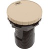 Air Ctrl, BWG/HAI Slimline, 1-3/4"hs, 2-1/2"fd, Nchd, Bone, 1" : 10-2310BON