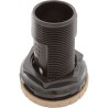 Air Ctrl, BWG/HAI Slimline, 1-3/4"hs, 2-1/2"fd, Nchd, Bone, 1" : 10-2310BON