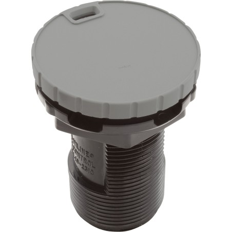 Air Ctrl, BWG/HAI Slimline, 1-3/4"hs, 2-1/2"fd, Nchd, Gry, 1" : 10-2310GRY