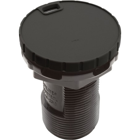Air Ctrl, BWG/HAI Slimline, 1-3/4"hs, 2-1/2"fd, Nchd, Blk, 1" : 10-2310BLACK