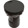 Air Ctrl, BWG/HAI Slimline, 1-3/4"hs, 2-1/2"fd, Nchd, Blk, 1" : 10-2310BLACK
