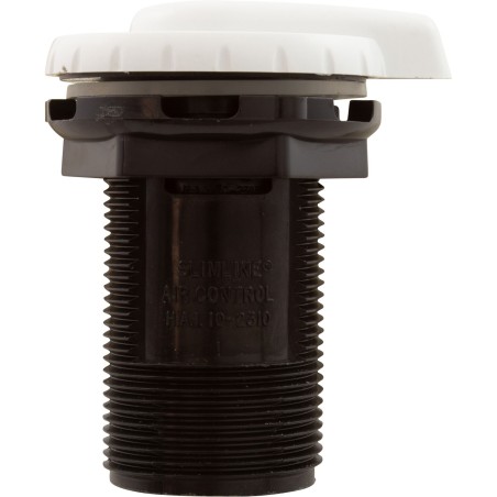 Air Ctrl, BWG/HAI Slimline, 1-3/4"hs, 2-1/2"fd, Teardrop, Wht, 1" : 10-2330WHT