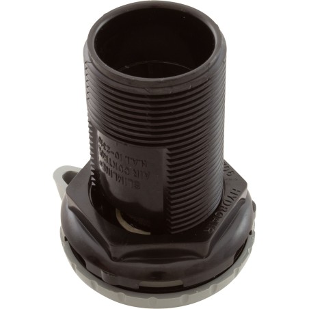 Air Ctrl, BWG/HAI Slimline, 1-3/4"hs, 2-1/2"fd, Teardrop, Gry, 1" : 10-2330GRY