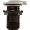 Air Ctrl, BWG/HAI Slimline, 1-3/4"hs, 2-1/2"fd, Teardrop, Gry, 1" : 10-2330GRY