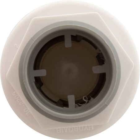 Air Ctrl, BWG/HAI Slimline, 1-1/16"hs, 1-5/8"fd, Nchd, Gry, 1/2" : 10-2510H-GR