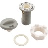 Air Ctrl, BWG/HAI Slimline, 1-1/16"hs, 1-5/8"fd, Nchd, Gry, 1/2" : 10-2510H-GR