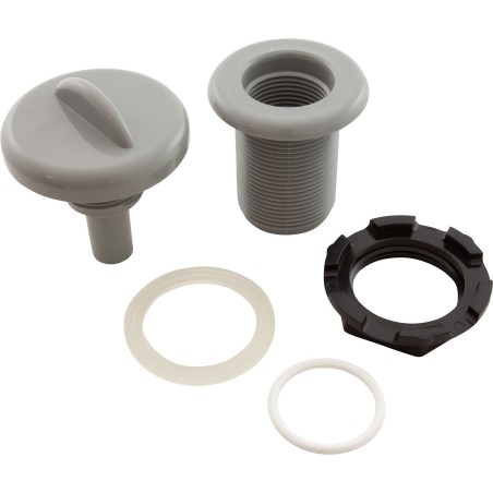 Air Ctrl, BWG/HAI Std, 1-3/4"hs, 2-5/8"fd, Crescent, Gry, 1" : 10-2100GRY