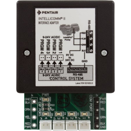 Adapter, Interface, Pentair IntelliPro/IntelliFlo : 521109