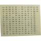 Label, Pentair, IntelliTouch®, Outdoor Ctrl Panel, Set of 10 : 520283