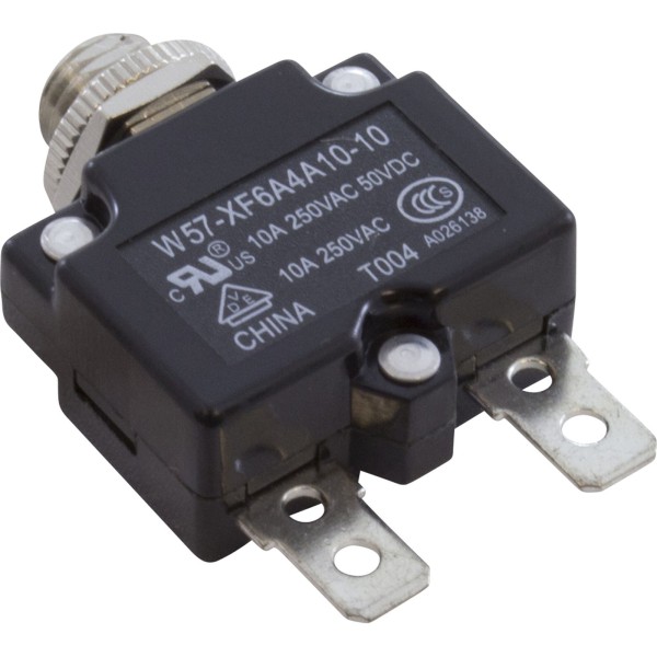 Circuit Breaker, Pentair EasyTouch, 10A, Resettable : 520714Z