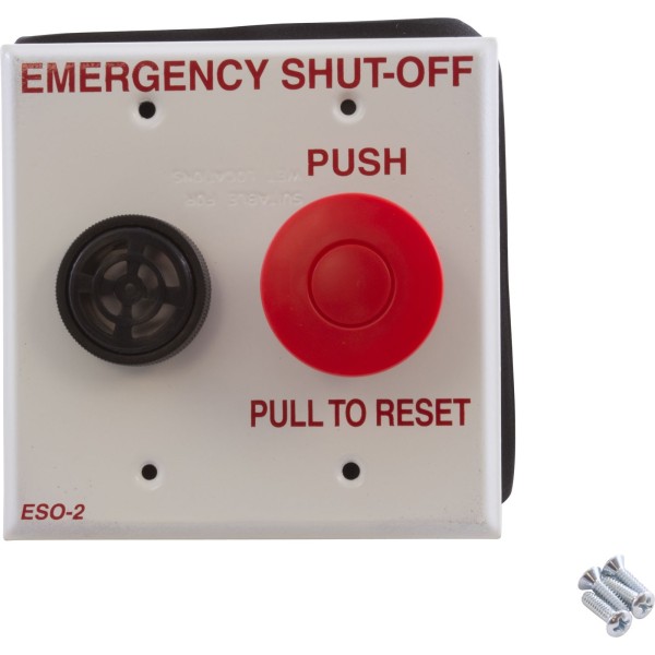 Shut Off Switch, Pentair, Compool, with Alarm : ESO2