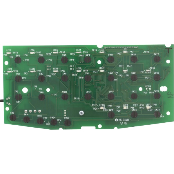 PCB, Zodiac Jandy AquaLink All Button Control : 6475LED4+