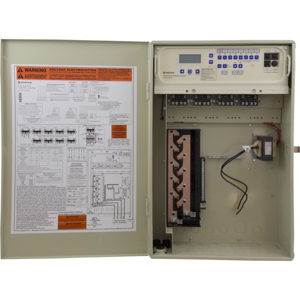 Cntrl Sys, Pentair, EasyTouch 4P, Sngl Body, no ICP/actuator : 520591