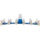 Swivel Wheel, Pent ProVac 250 Commercial Vacuum, 19", 4Pk : R201126