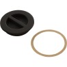 1.5In Npt Flat Plug, Black : 25542-004-000