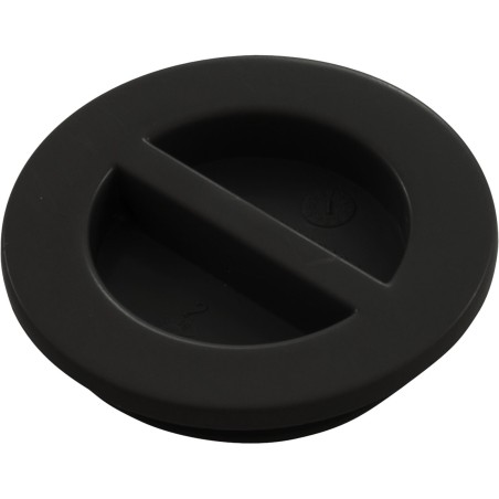 1.5In Npt Flat Plug, Black : 25542-004-000