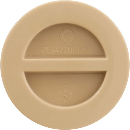 1.5In Npt Flat Plug, Tan : 25542-009-000