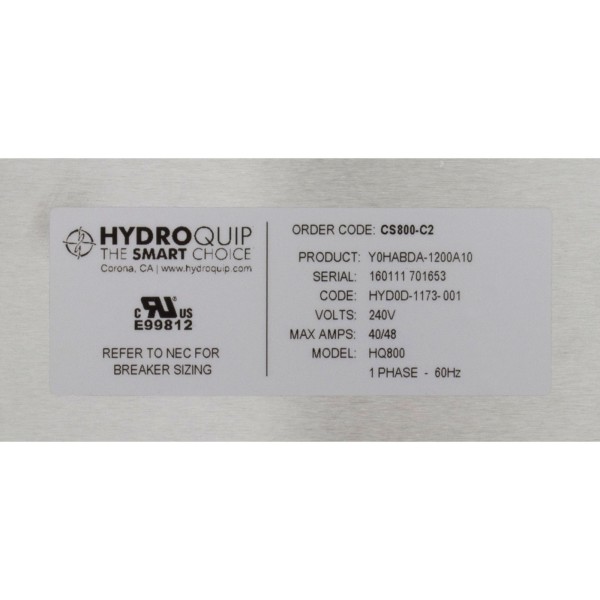 Cs800-C2 System, 240V Incoming, P1-240, Bl-120 : CS800-C2