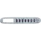 Overlay, Dimension One, TSC-24/K-24, 7 Button, 2 Pump : 01560-368