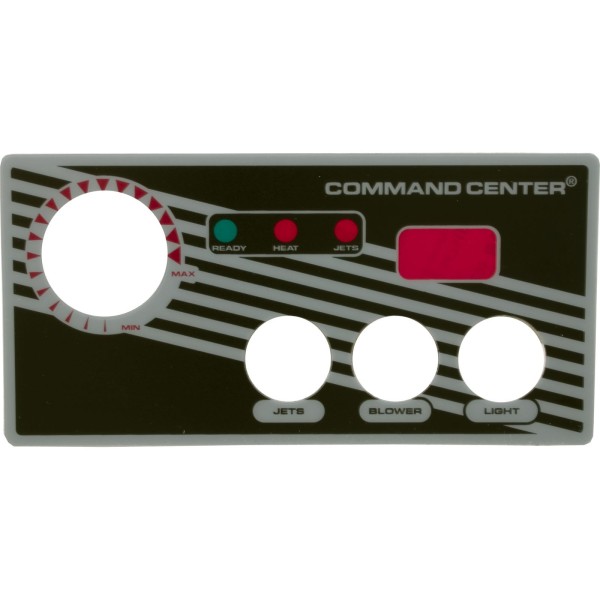 Overlay, Tecmark Digital Command Center, 3 Button : 30217BM