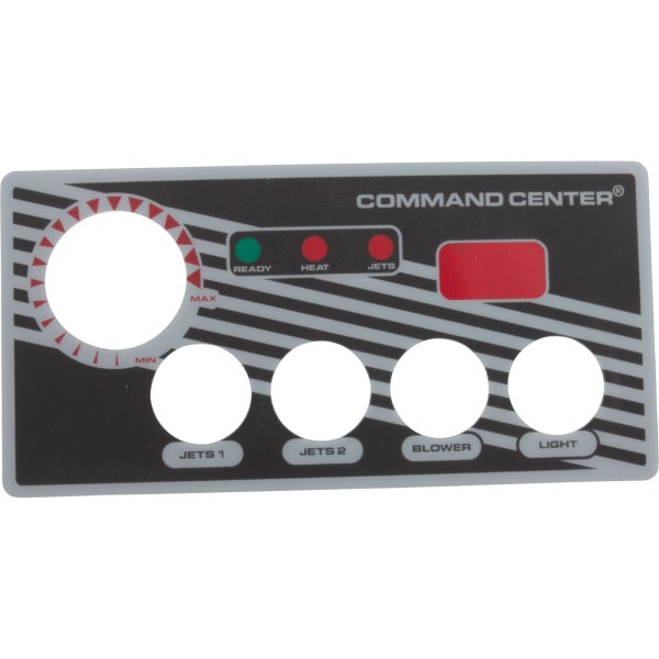 Overlay, Tecmark Digital Command Center, 4 Button : 30191BM
