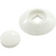 Washer Assembly, Recessed Plastic w/Cover, White : 05-632