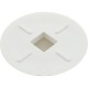 Washer Assembly, Recessed Plastic w/Cover, White : 05-632